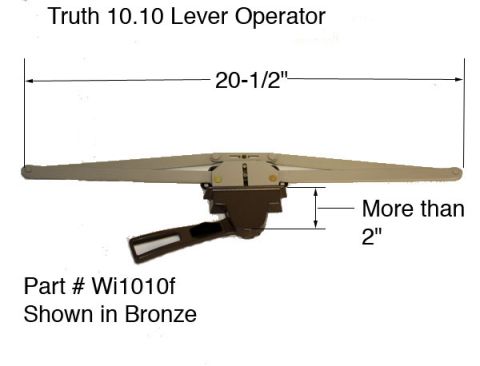 Truth 10.10 Lever Operator Single Pull More than 2"