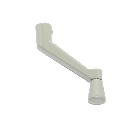 Rust Resistant Crank Handle Folding Crank Handle For Windows - Rust Resistant Replacement Window Operator Handle (White) Casement Window Crank